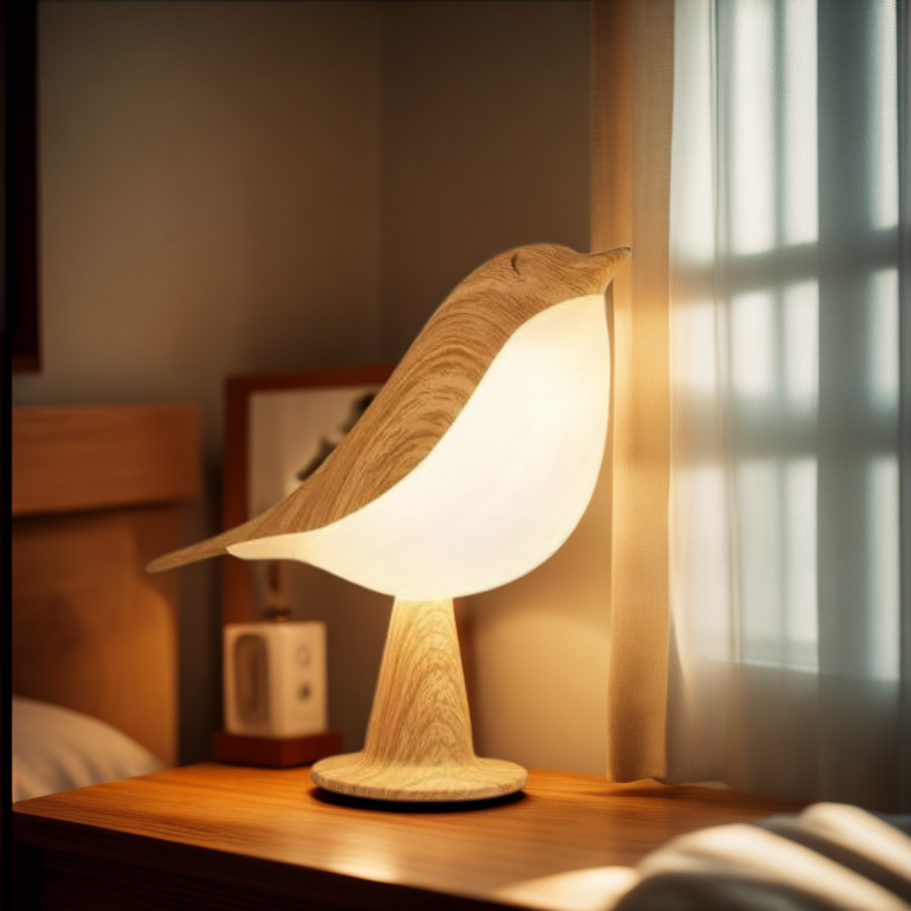 Eine Lampe, die Natur, Licht und Ruhe in Ihr Zuhause bringt