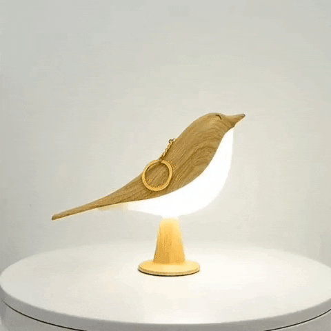 Eine Lampe, die Natur, Licht und Ruhe in Ihr Zuhause bringt