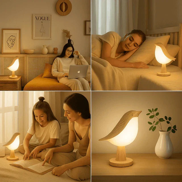 Eine Lampe, die Natur, Licht und Ruhe in Ihr Zuhause bringt