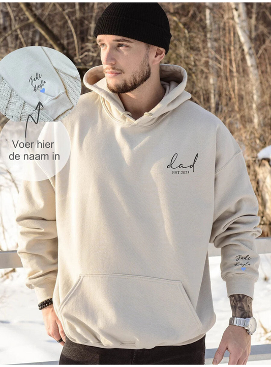 Eine warme Umarmung für Papa