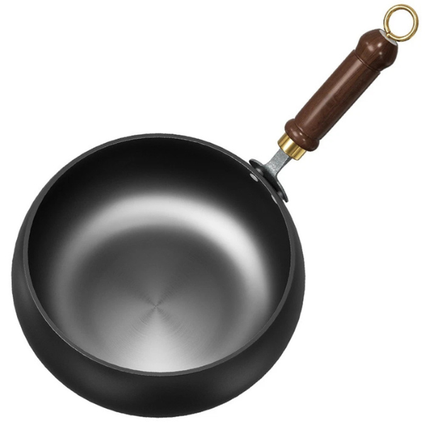 Eiserner Wok - Antihaftbeschichtet, ohne toxische Beschichtung