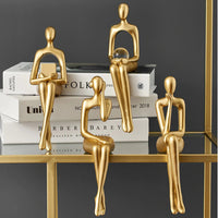 Elegante, abstrakte Figuren für die Innendekoration – einzigartige Kunstwerke als modernes Wohnaccessoire