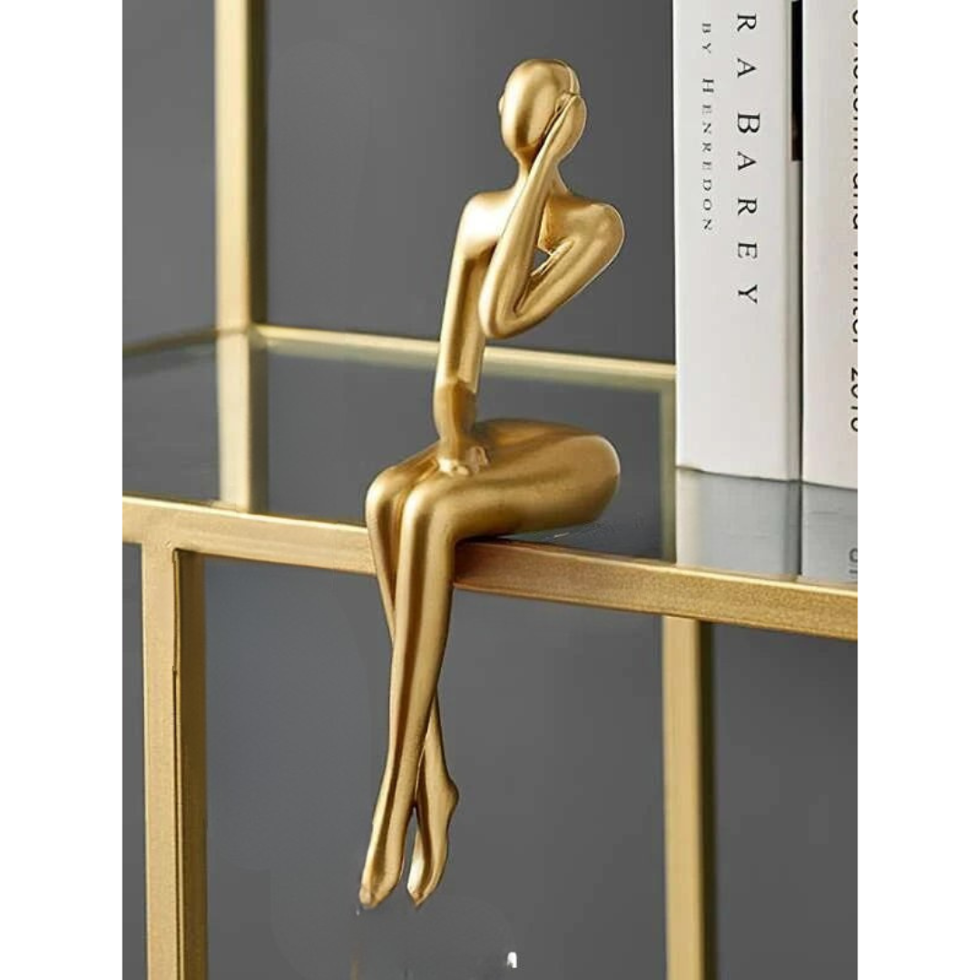 Elegante, abstrakte Figuren für die Innendekoration – einzigartige Kunstwerke als modernes Wohnaccessoire