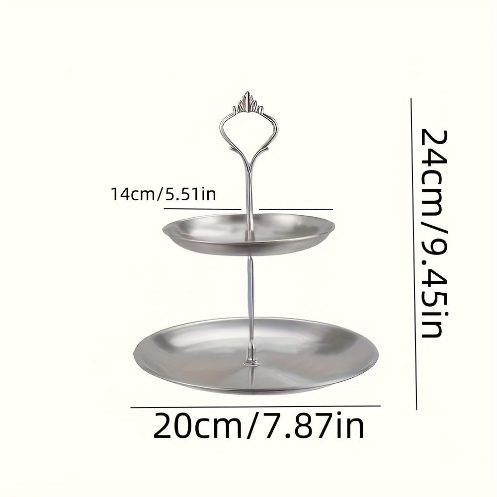 Elegante dreistöckige Etagere für Partys