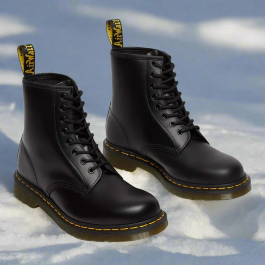 Elegante Lederstiefel