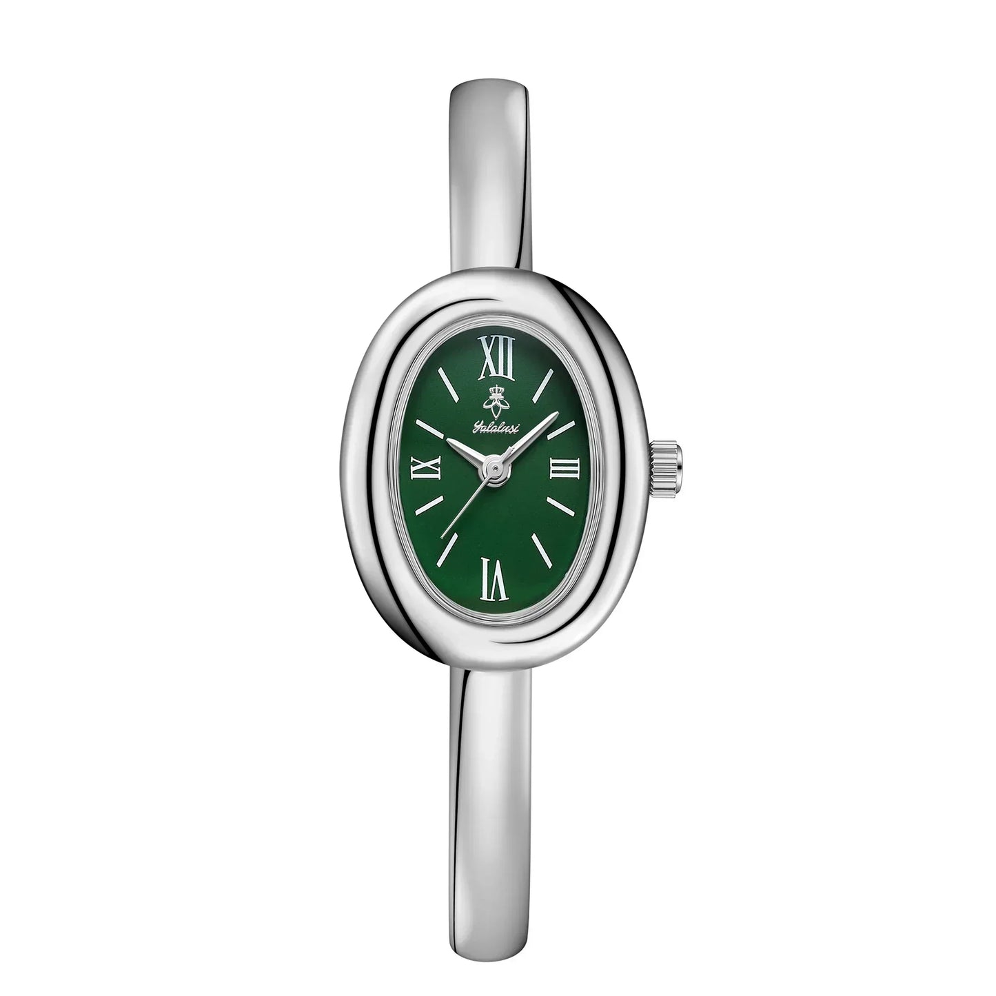 Elegante ovale Spangenuhr: Modern und klassisch