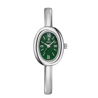 Elegante ovale Spangenuhr: Modern und klassisch