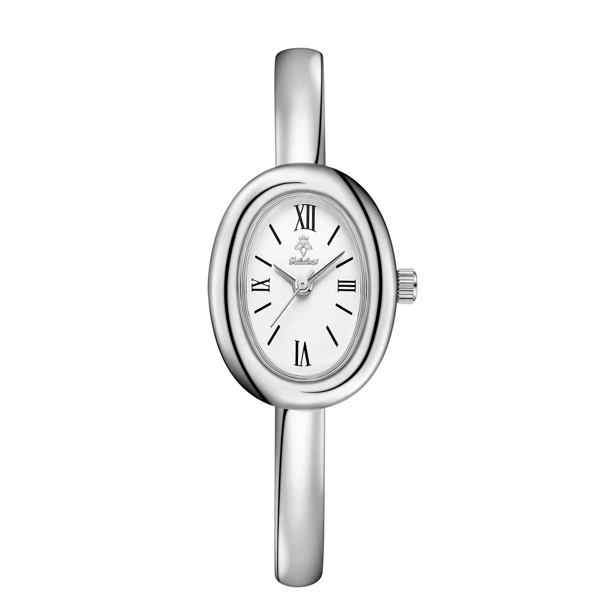 Elegante ovale Spangenuhr: Modern und klassisch