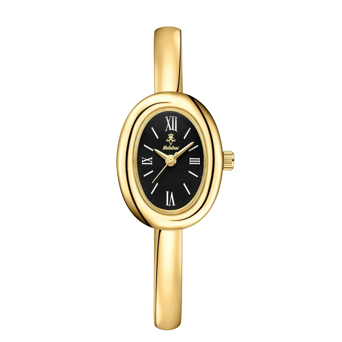 Elegante ovale Spangenuhr: Modern und klassisch