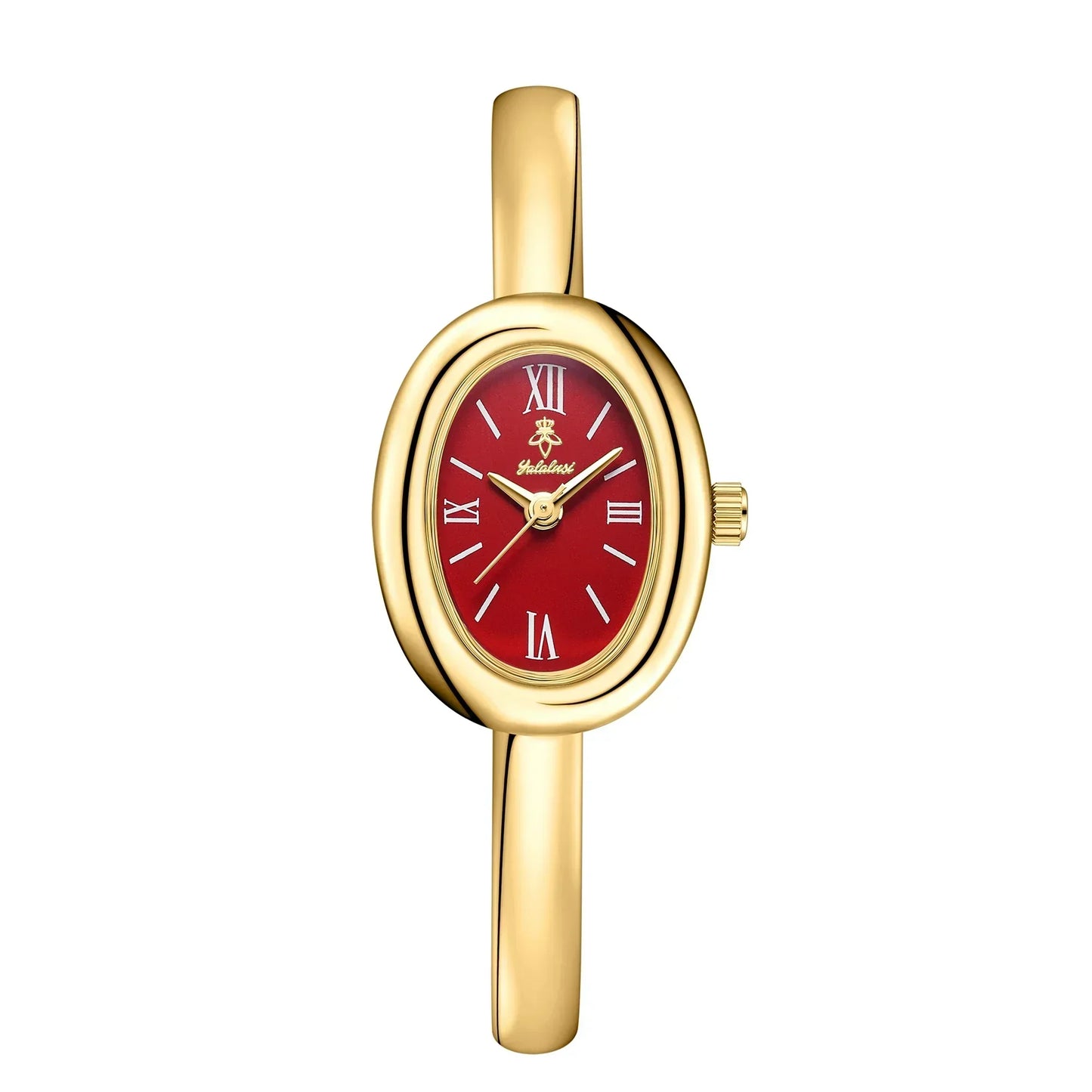 Elegante ovale Spangenuhr: Modern und klassisch