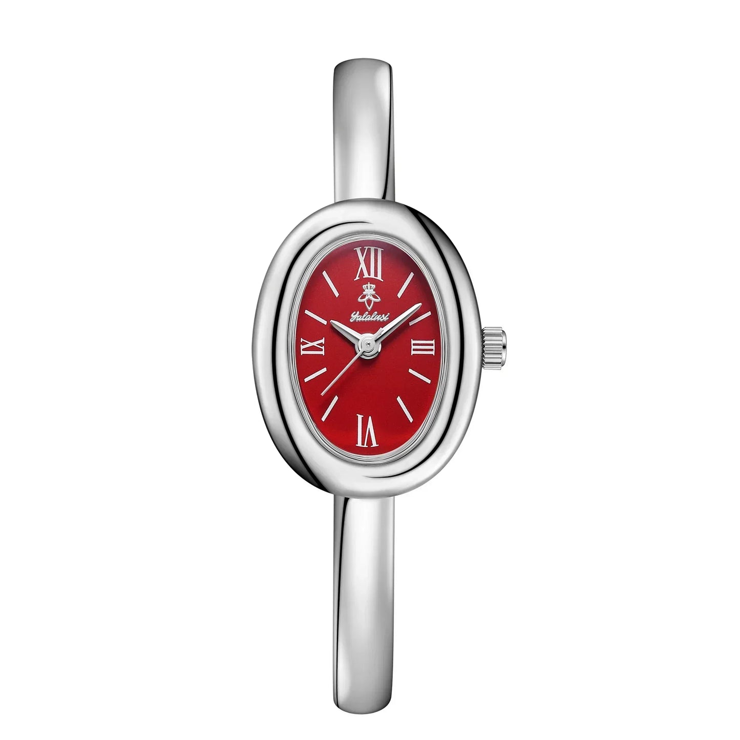 Elegante ovale Spangenuhr: Modern und klassisch