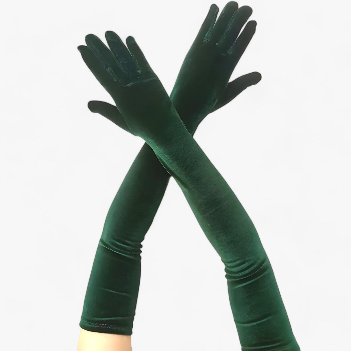 Elegante Samthandschuhe für den Winter