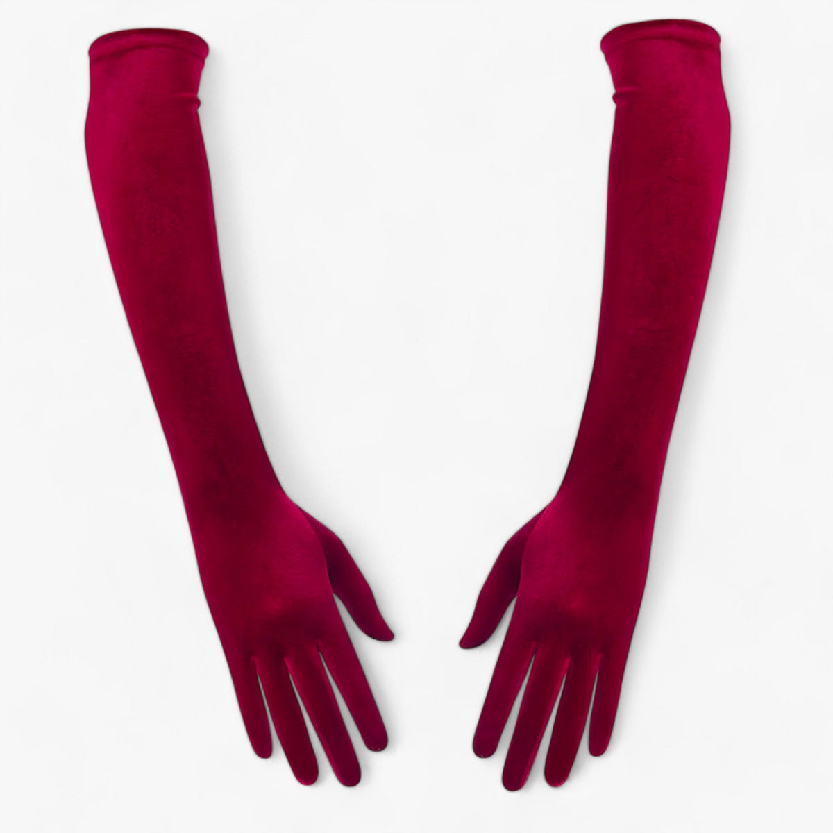 Elegante Samthandschuhe für den Winter