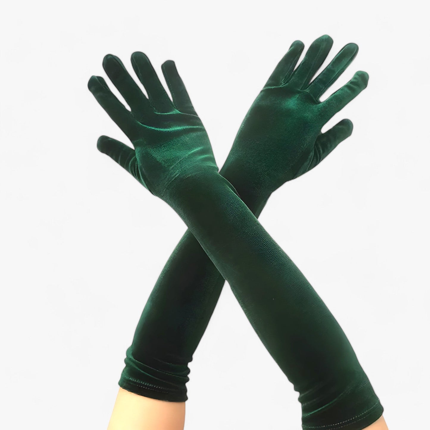 Elegante Samthandschuhe für den Winter