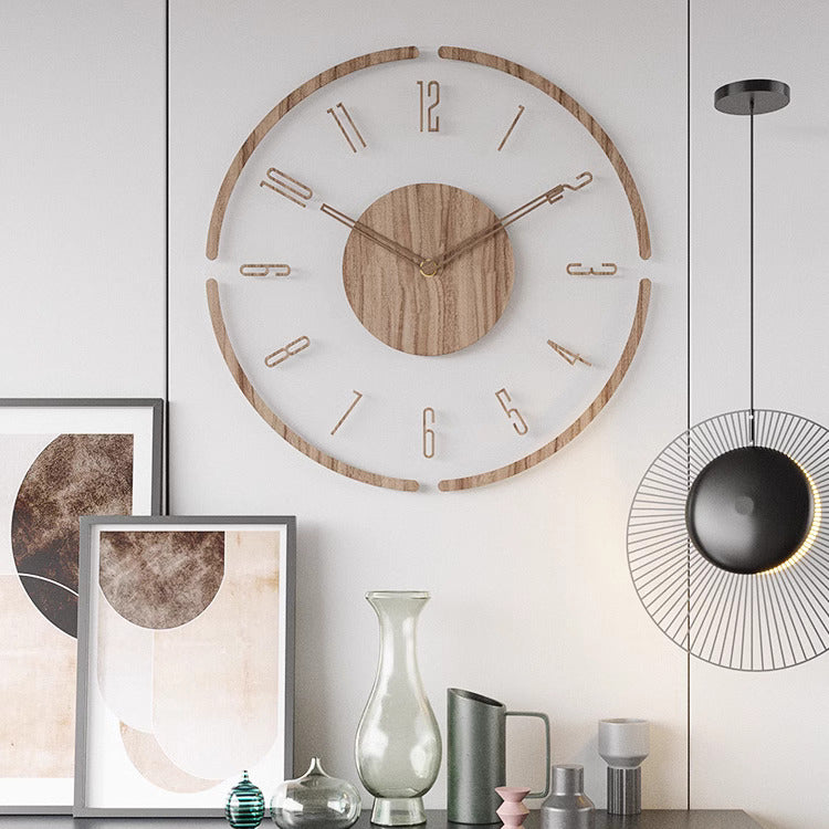 Elegante skandinavische Uhr – zeitlose Schlichtheit und harmonisches Design