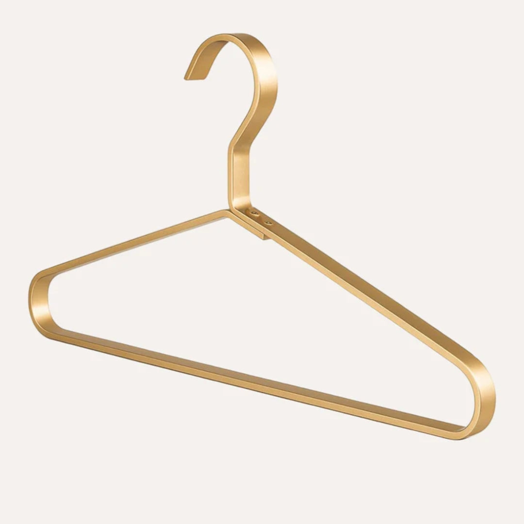 Elegante Slimline-Kleiderbügel aus Aluminium (4er-Pack)