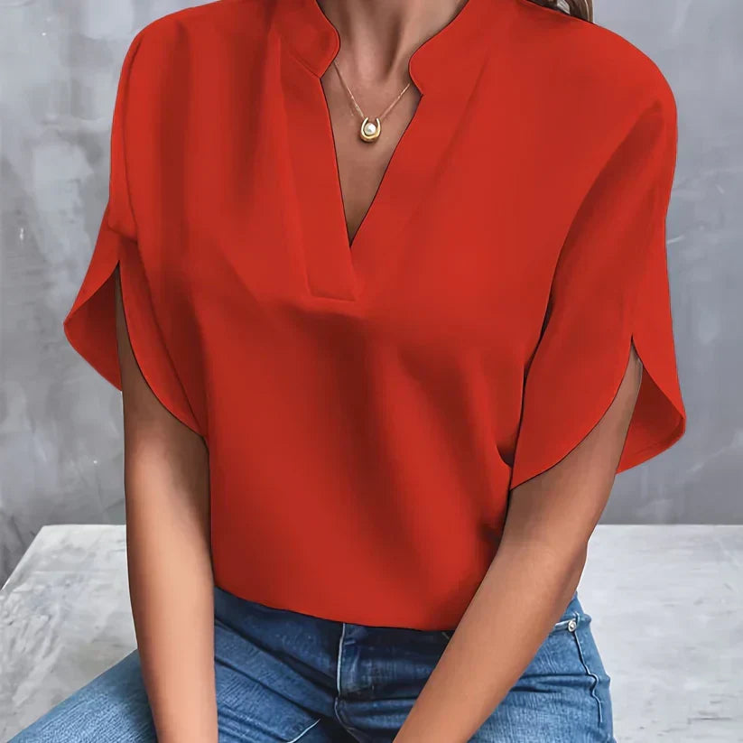 Elegante und leichte Damenbluse, ideal für den Herbst