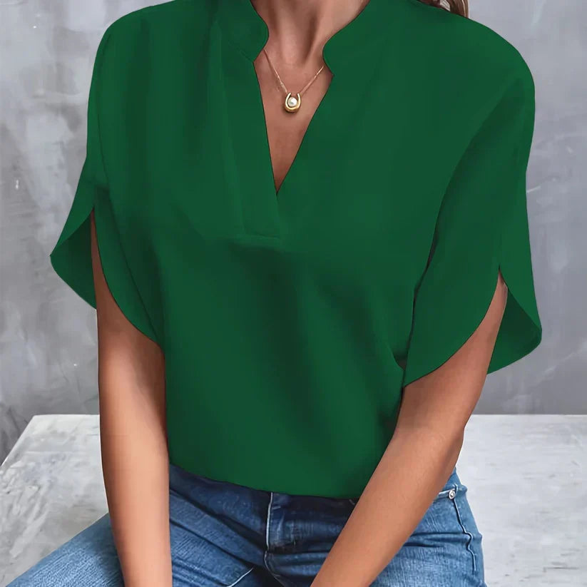Elegante und leichte Damenbluse, ideal für den Herbst