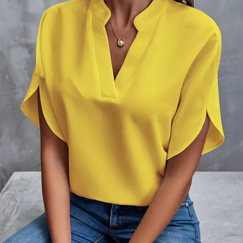 Elegante und leichte Damenbluse, ideal für den Herbst