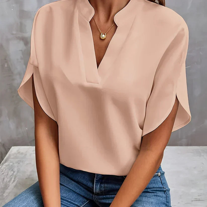 Elegante und leichte Damenbluse, ideal für den Herbst
