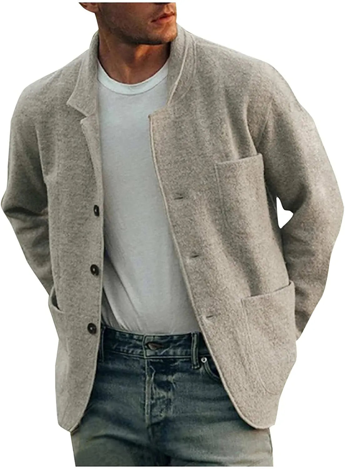 Eleganter Herrenblazer mit Taschen