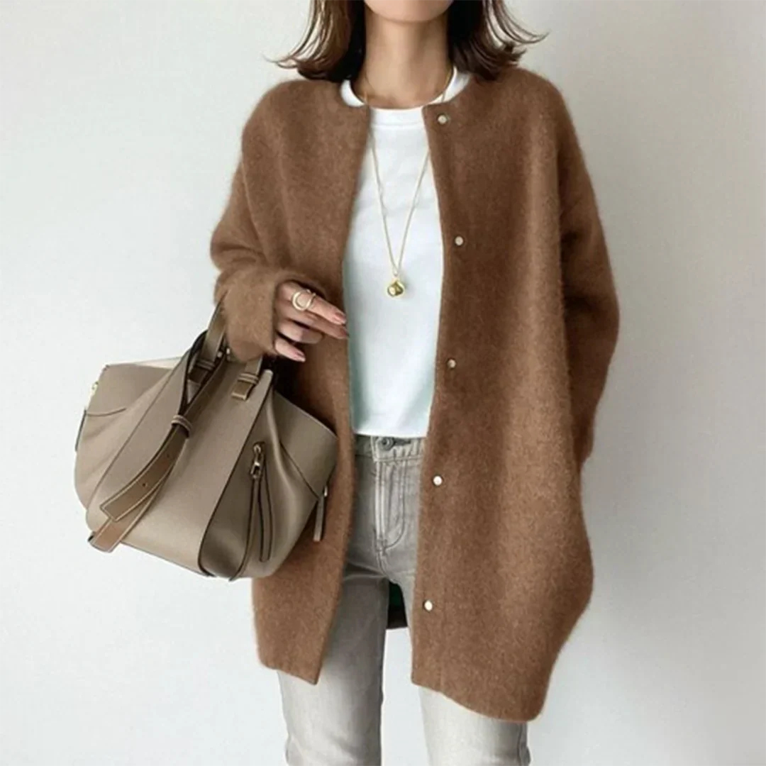 Eleganter Kaschmir-Cardigan