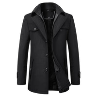 Klassische Herren-Cabanjacke, halblang