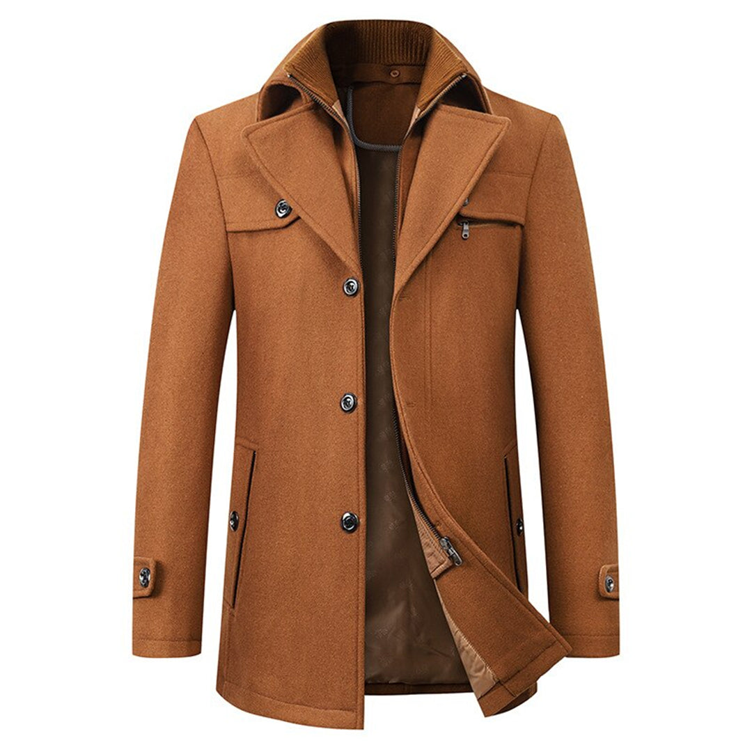 Klassische Herren-Cabanjacke, halblang