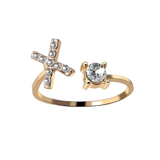 Eleganter Ring mit Initialen, um Erinnerungen lebendig zu halten