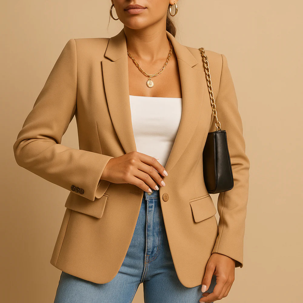 Eleganter taillierter Damenblazer