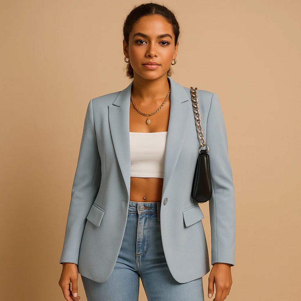 Eleganter taillierter Damenblazer