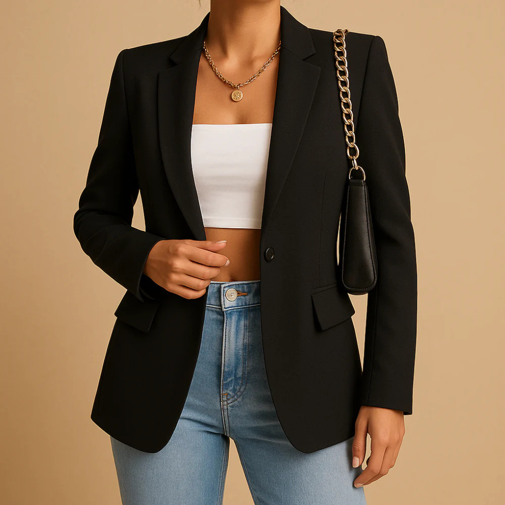 Eleganter taillierter Damenblazer