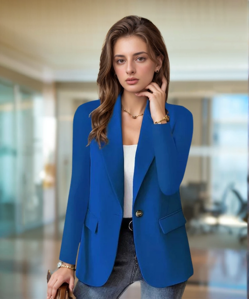 Eleganter taillierter Damenblazer