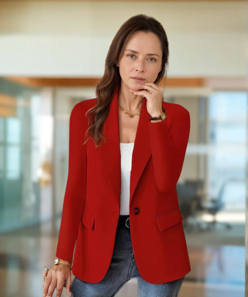 Eleganter taillierter Damenblazer