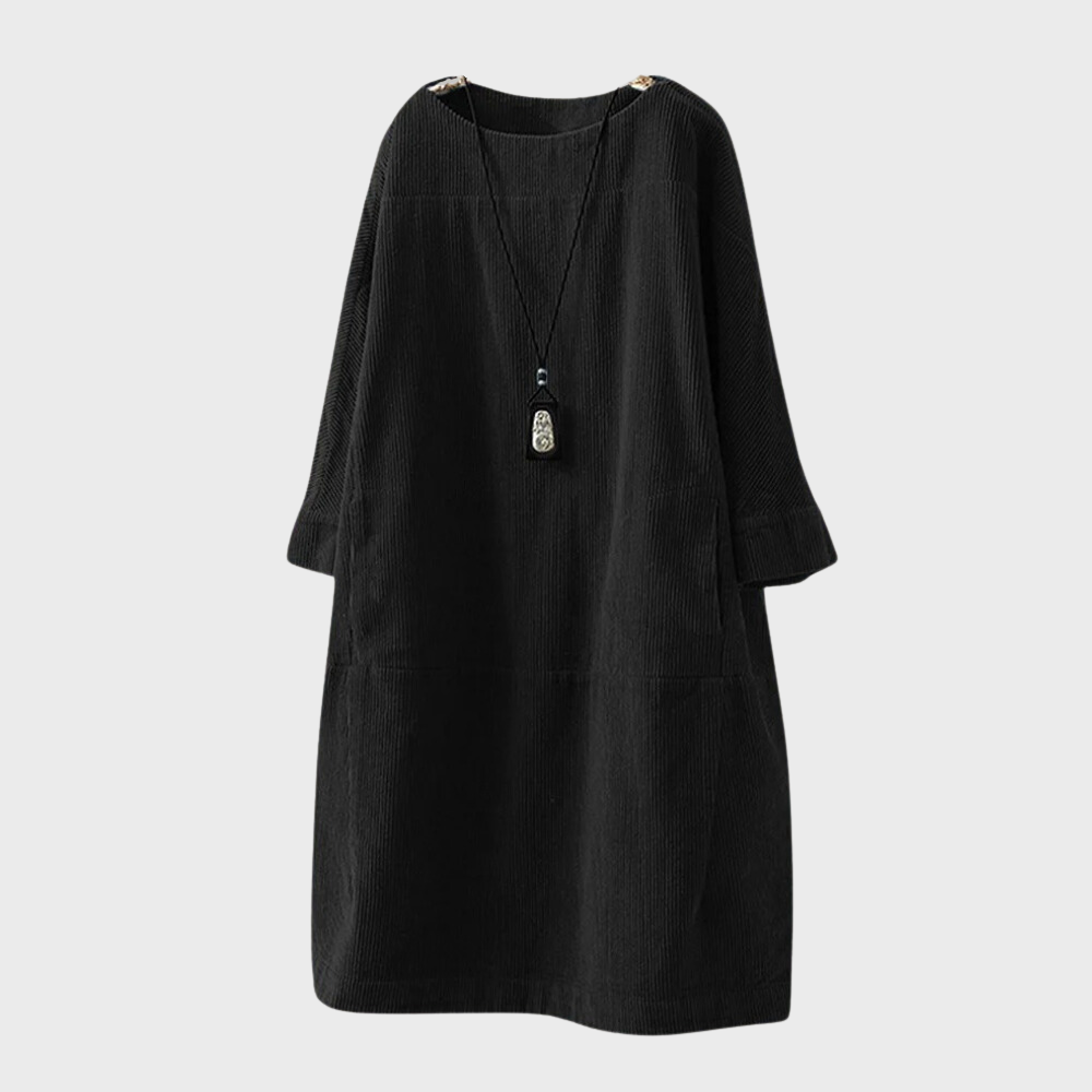 Elegantes Samtkleid mit weicher Struktur für Damen