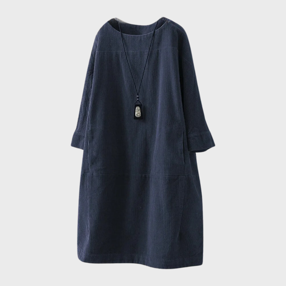 Elegantes Samtkleid mit weicher Struktur für Damen