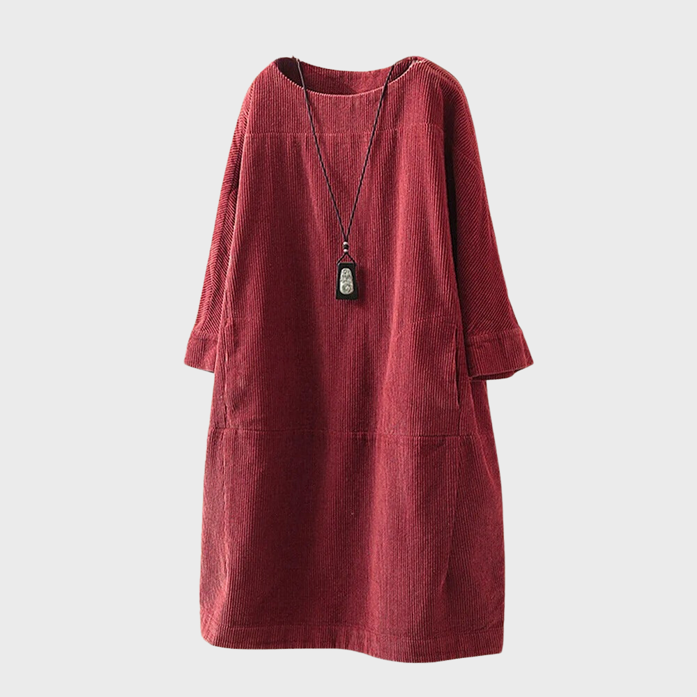 Elegantes Samtkleid mit weicher Struktur für Damen