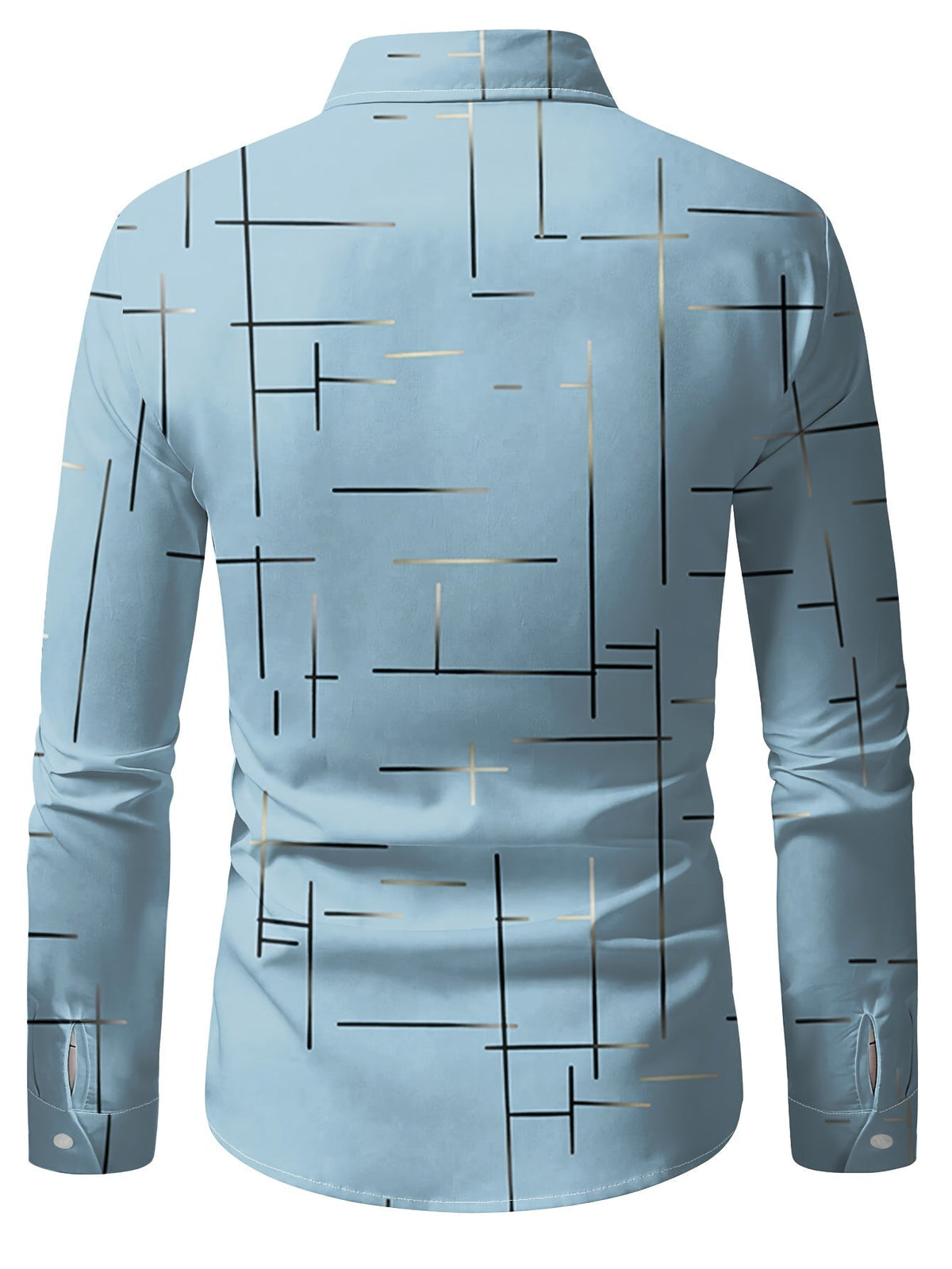 Elegantes Hemd mit Linienmuster