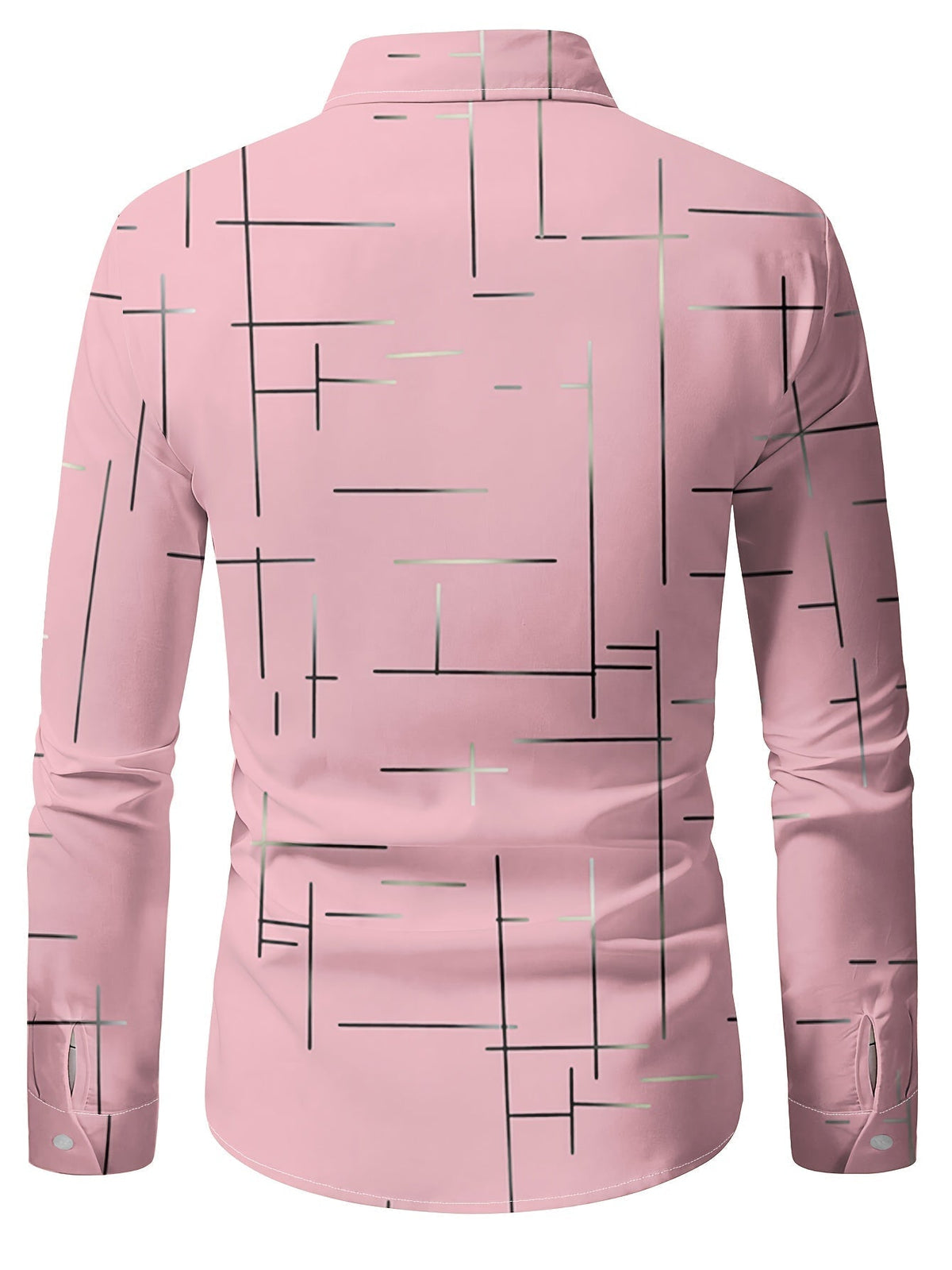 Elegantes Hemd mit Linienmuster