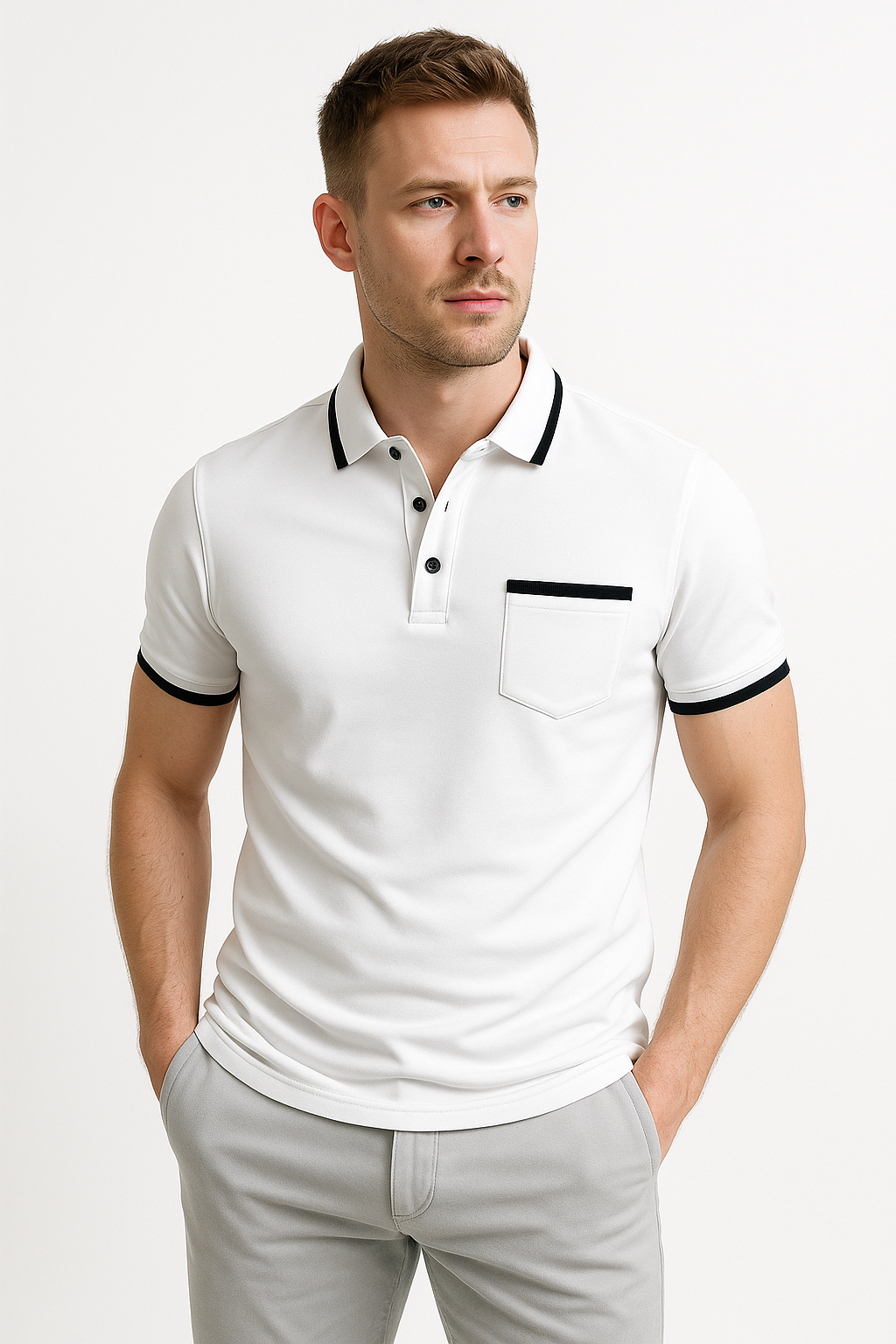 Elegantes Herren-Poloshirt für jeden Anlass | Hochwertig, vielseitig & bequem