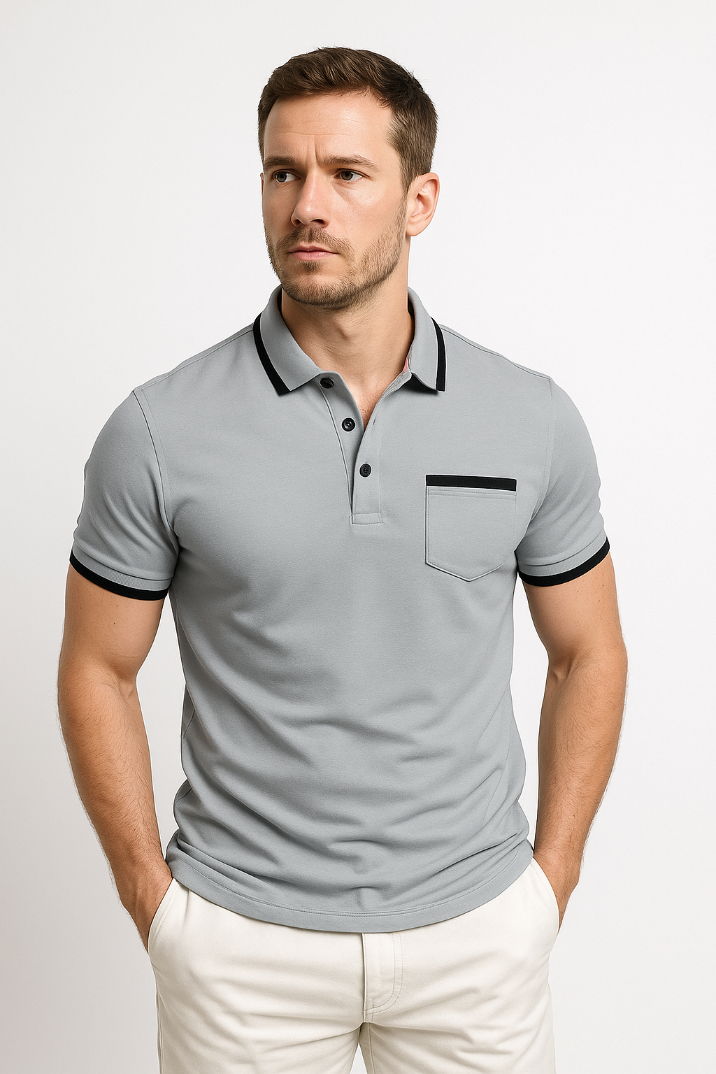 Elegantes Herren-Poloshirt für jeden Anlass | Hochwertig, vielseitig & bequem