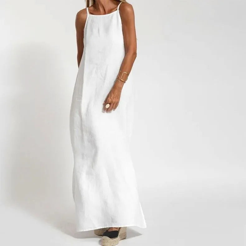 Elegantes Kleid mit Schlitzen