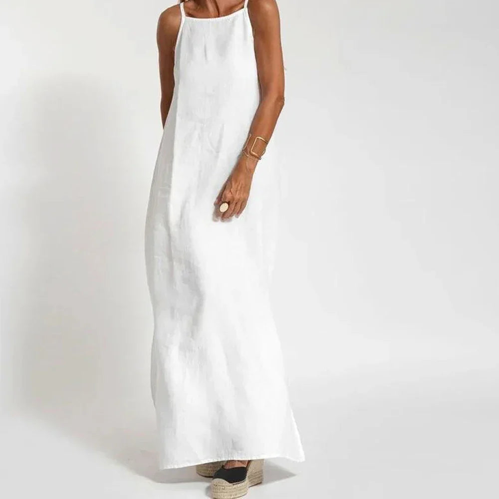 Elegantes Kleid mit Schlitzen