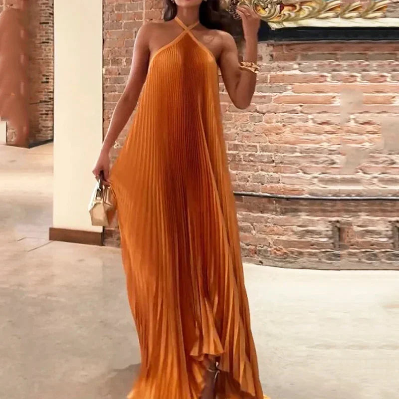 Elegantes Neckholder-Kleid für Damen
