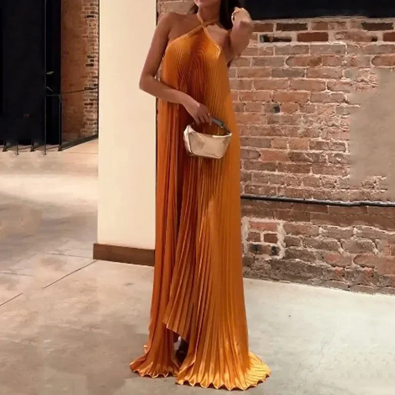 Elegantes Neckholder-Kleid für Damen