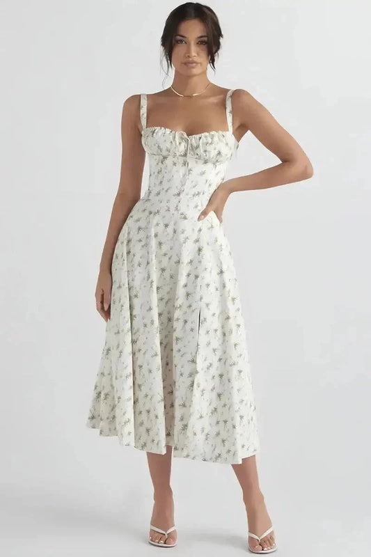 Elegantes Sommerkleid mit Blumenprint
