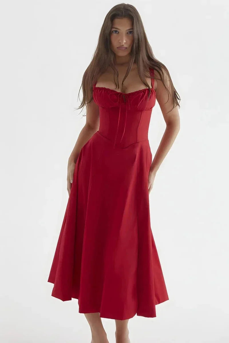 Elegantes Sommerkleid mit Blumenprint