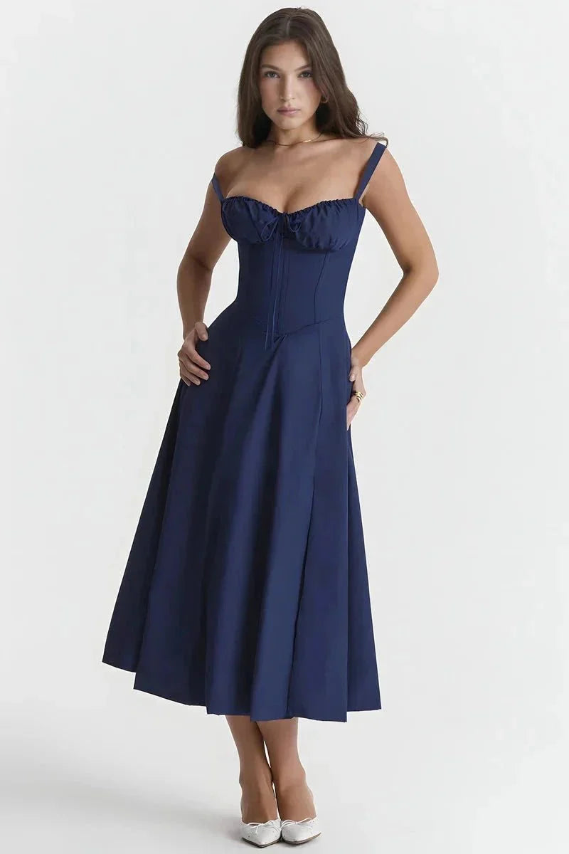 Elegantes Sommerkleid mit Blumenprint