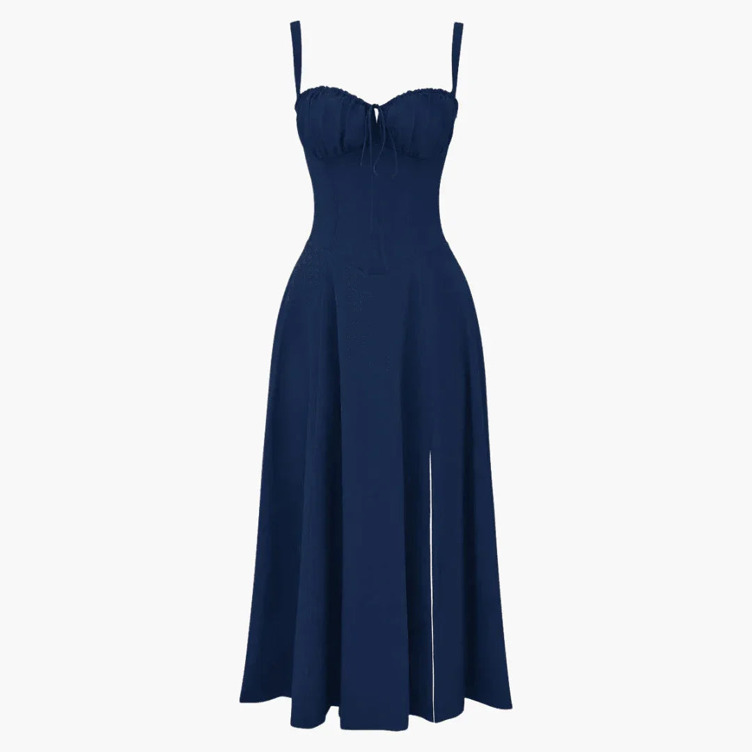 Elegantes und luftiges Schulterfreies Kleid mit Blumenmuster für Damen