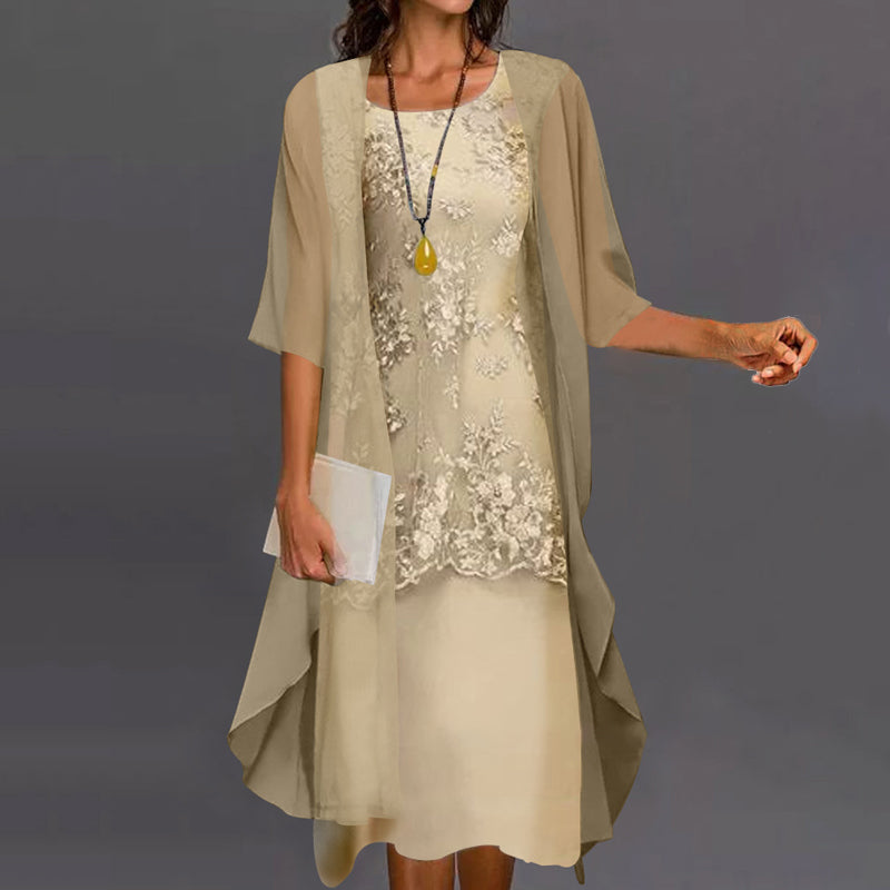 Elegantes zweiteiliges Kleid – für Party und Alltag